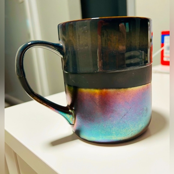Irradescent Stoneware Coffee Mug - Picture 1 of 3